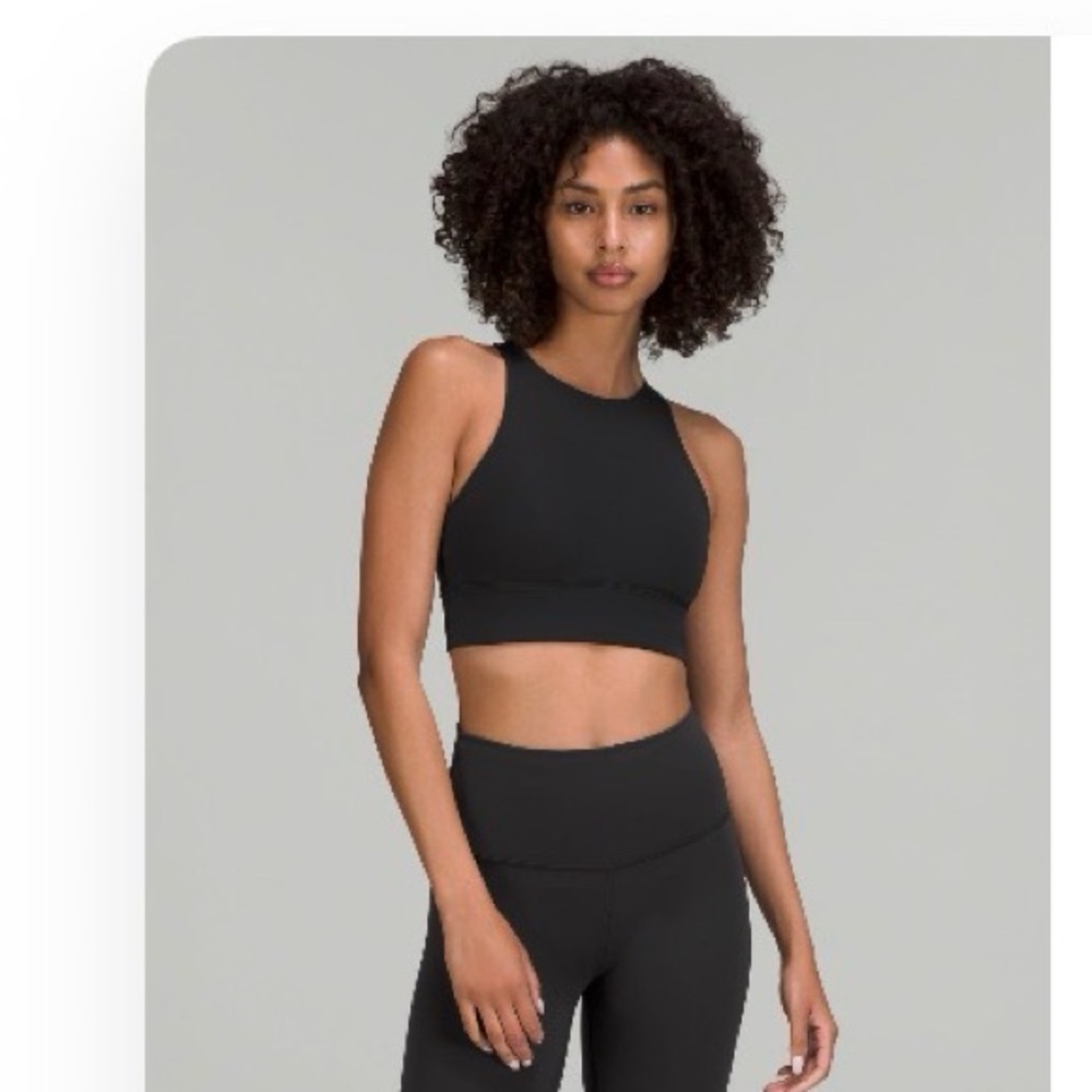 lululemon Energy High-Neck Longline Tough Bra size 12